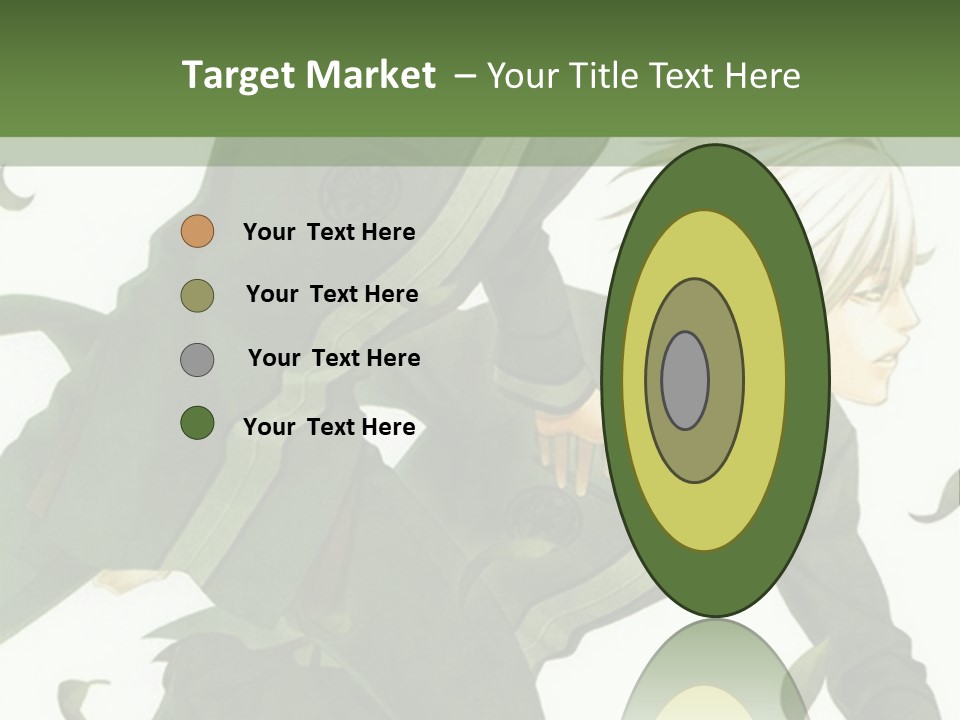 A Couple Of People That Are Standing In The Grass PowerPoint Template