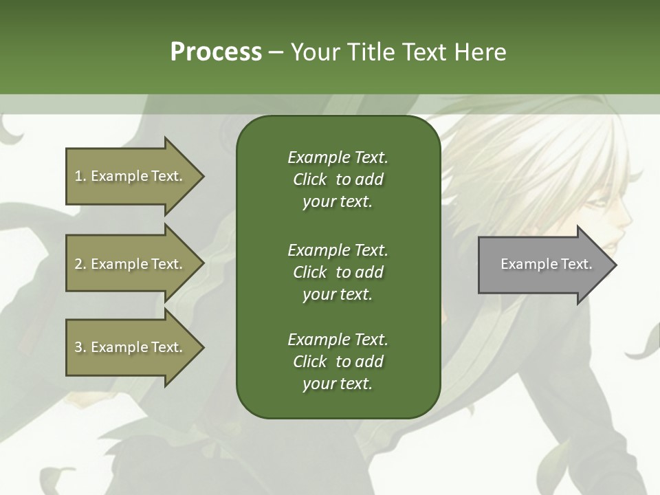 A Couple Of People That Are Standing In The Grass PowerPoint Template