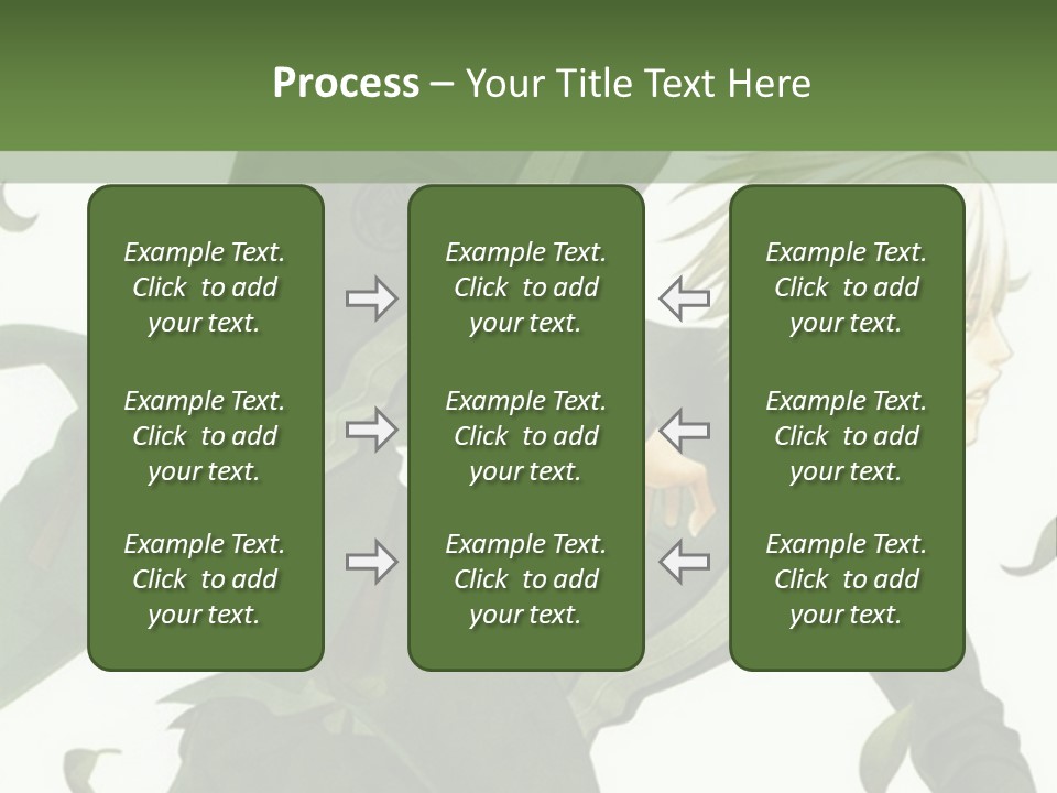 A Couple Of People That Are Standing In The Grass PowerPoint Template