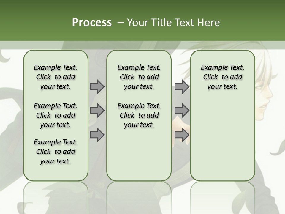 A Couple Of People That Are Standing In The Grass PowerPoint Template