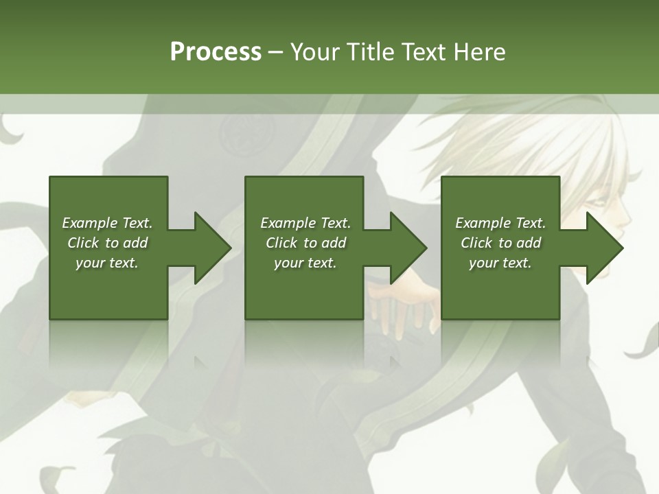 A Couple Of People That Are Standing In The Grass PowerPoint Template