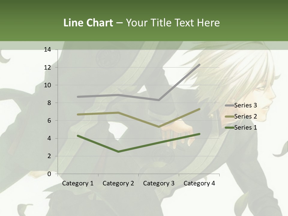 A Couple Of People That Are Standing In The Grass PowerPoint Template