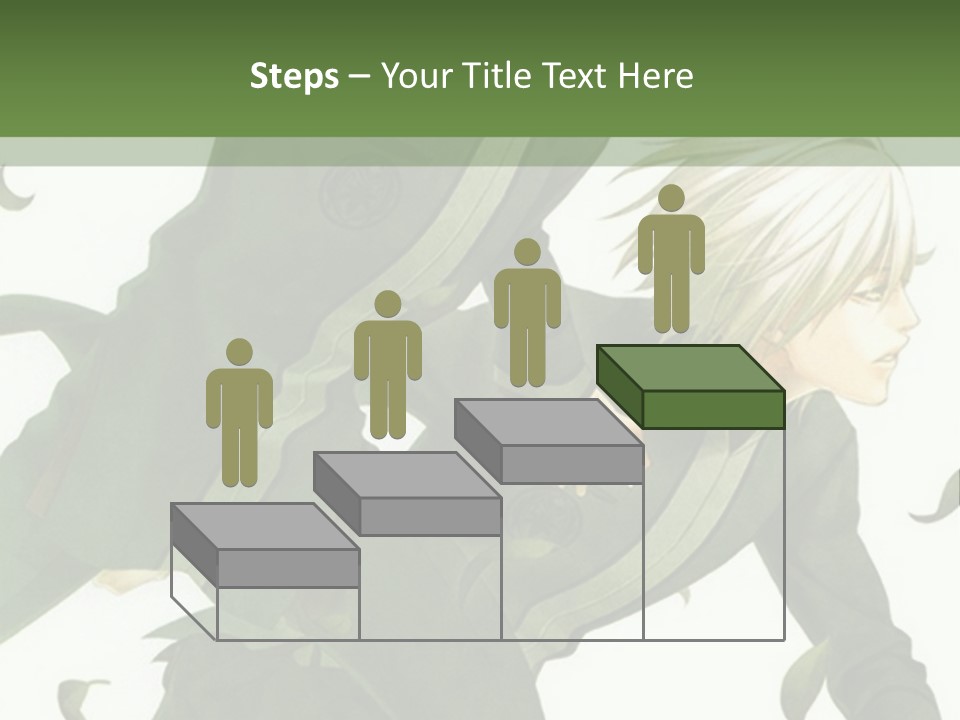 A Couple Of People That Are Standing In The Grass PowerPoint Template