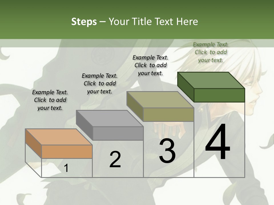 A Couple Of People That Are Standing In The Grass PowerPoint Template