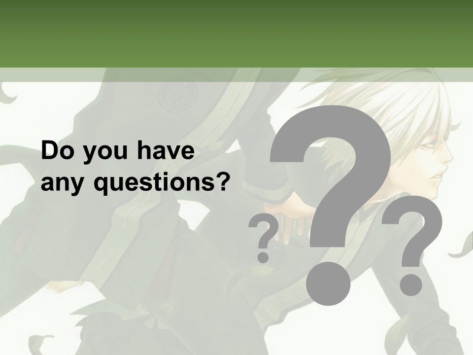 A Couple Of People That Are Standing In The Grass PowerPoint Template