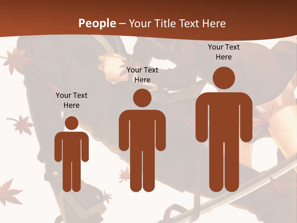 A Couple Of People Sitting On Top Of A Bench PowerPoint Template