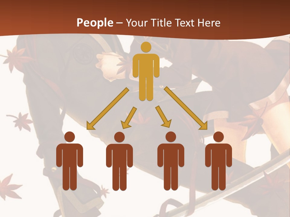 A Couple Of People Sitting On Top Of A Bench PowerPoint Template