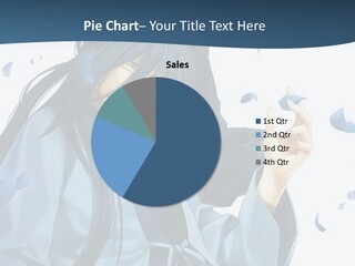 A Couple Of Anime Characters Sitting Next To Each Other PowerPoint Template