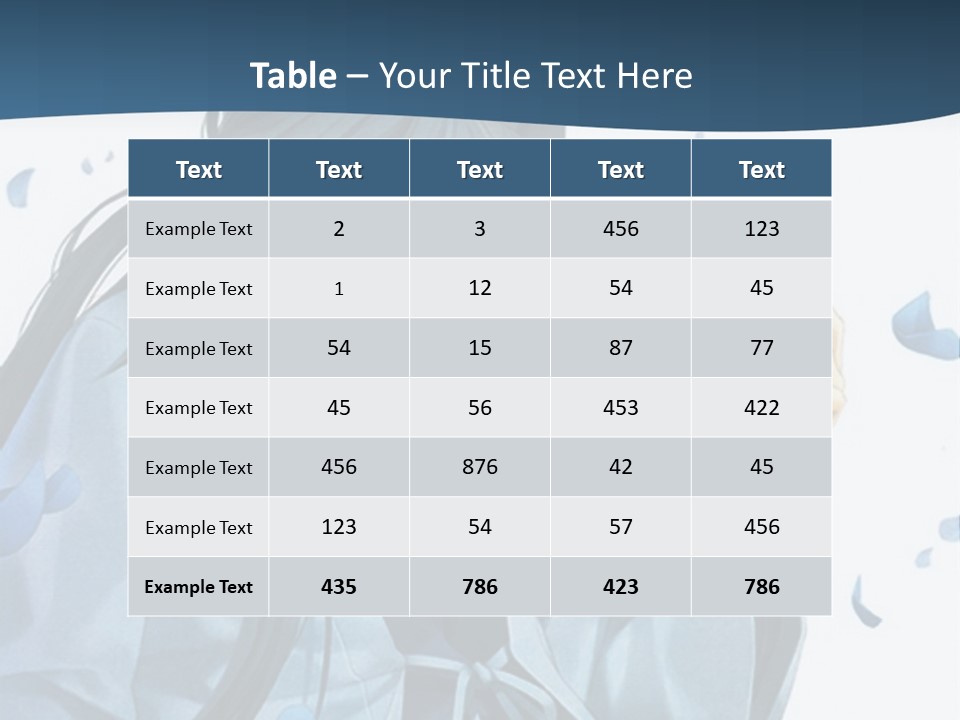 A Couple Of Anime Characters Sitting Next To Each Other PowerPoint Template