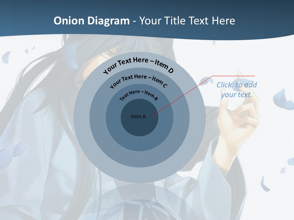 A Couple Of Anime Characters Sitting Next To Each Other PowerPoint Template