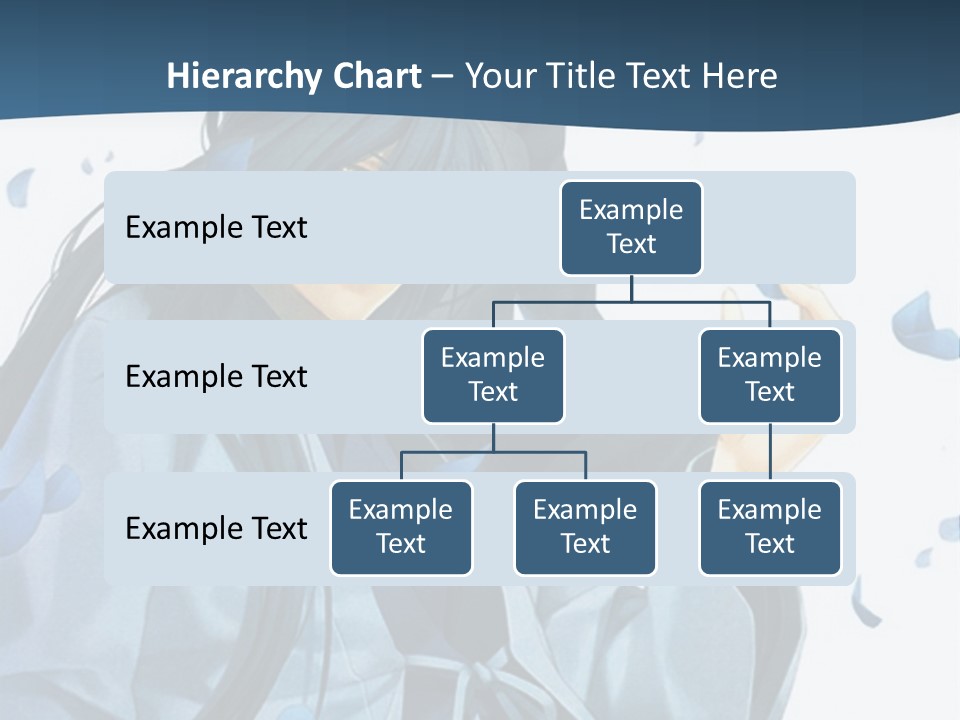 A Couple Of Anime Characters Sitting Next To Each Other PowerPoint Template