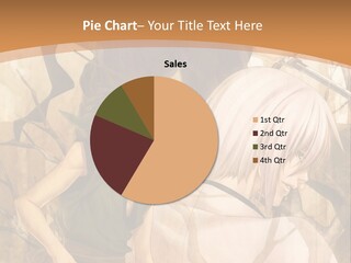 A Couple Of Anime Characters Sitting Next To Each Other PowerPoint Template