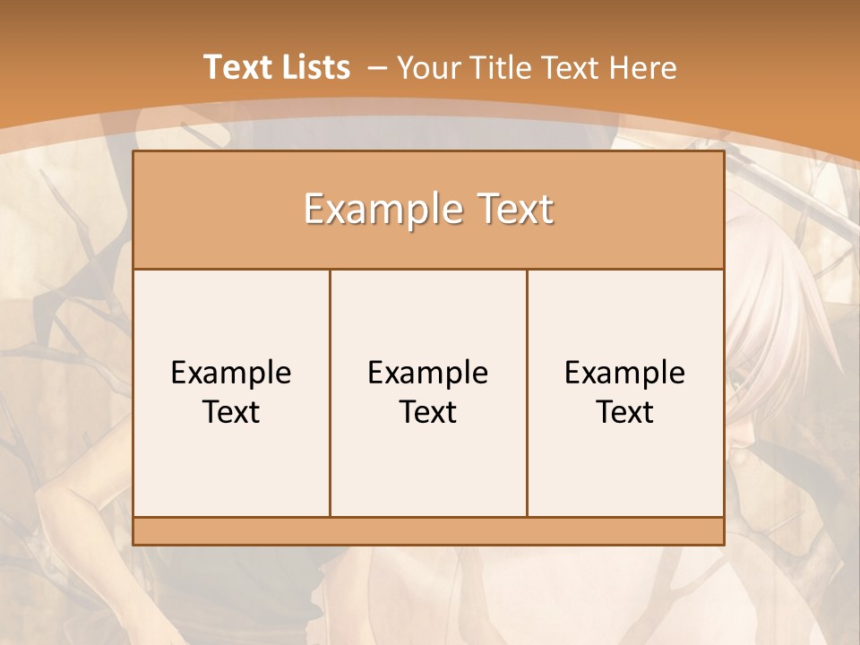 A Couple Of Anime Characters Sitting Next To Each Other PowerPoint Template