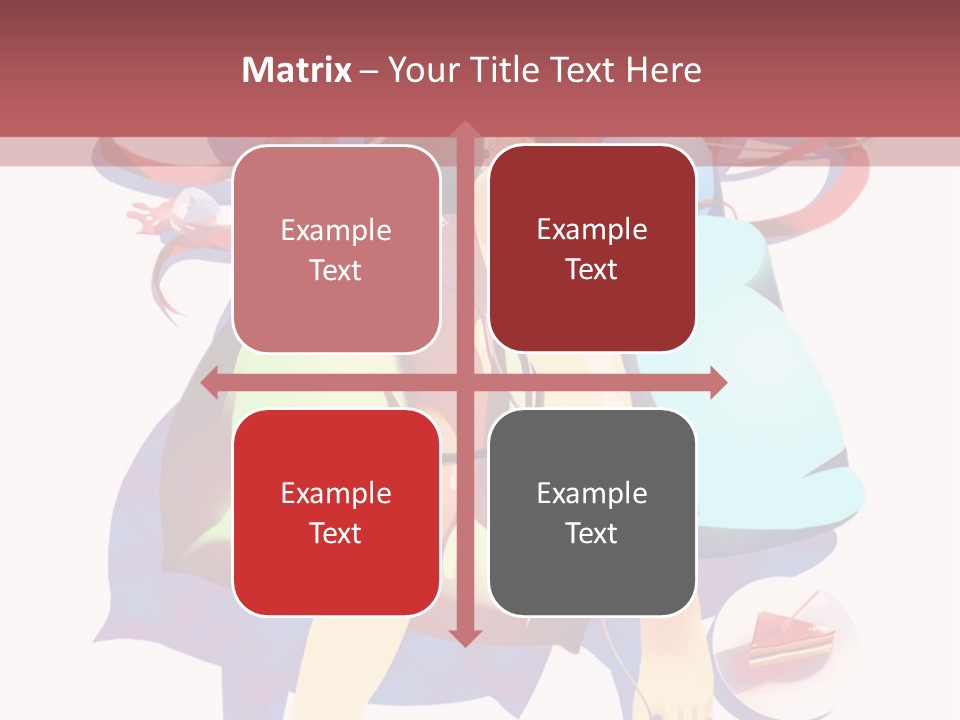 A Woman Sitting On Top Of A Chair With A Microphone PowerPoint Template