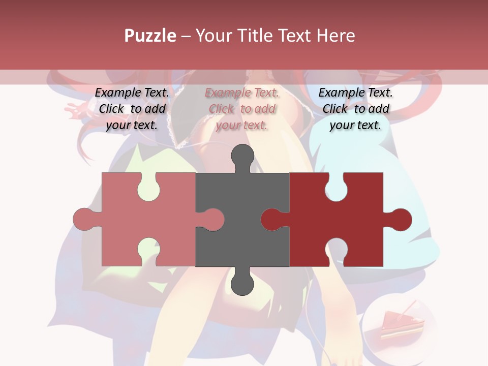 A Woman Sitting On Top Of A Chair With A Microphone PowerPoint Template