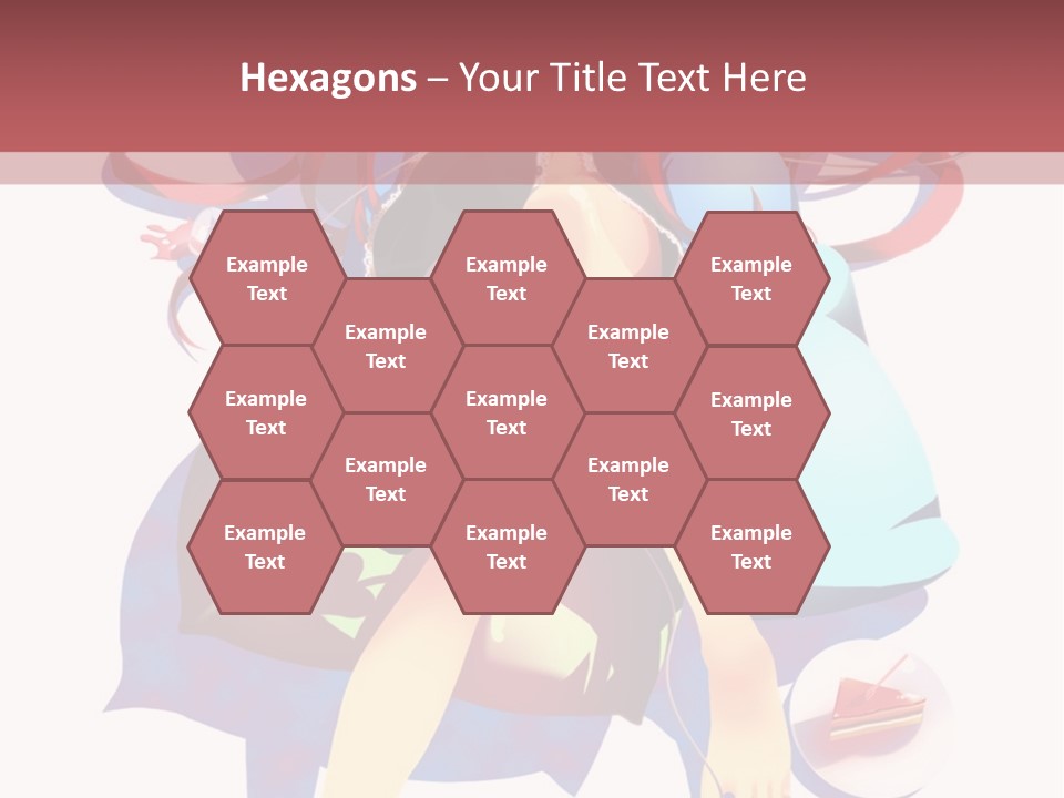 A Woman Sitting On Top Of A Chair With A Microphone PowerPoint Template