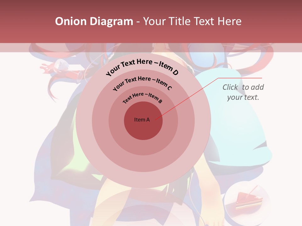 A Woman Sitting On Top Of A Chair With A Microphone PowerPoint Template