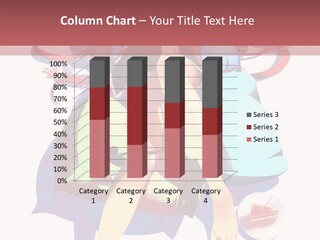 A Woman Sitting On Top Of A Chair With A Microphone PowerPoint Template