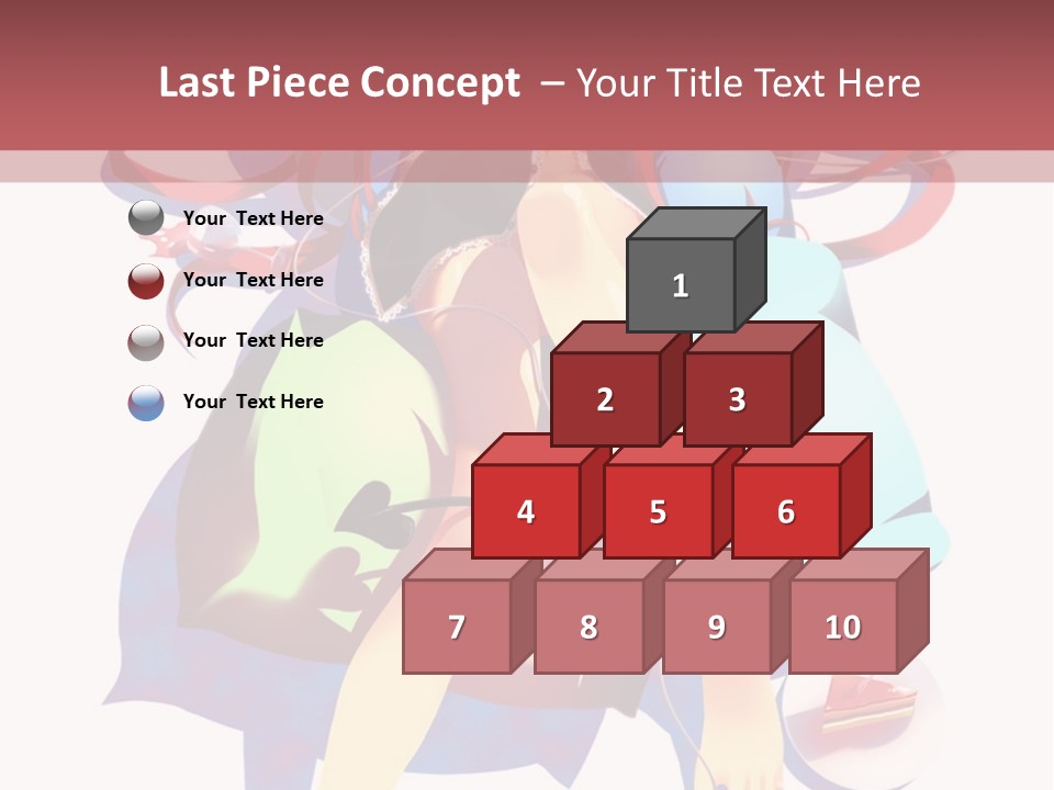 A Woman Sitting On Top Of A Chair With A Microphone PowerPoint Template