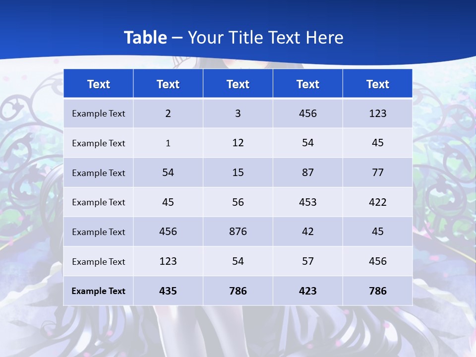 A Woman Sitting On A Flower Powerpoint Presentation PowerPoint Template