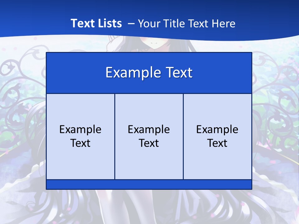 A Woman Sitting On A Flower Powerpoint Presentation PowerPoint Template