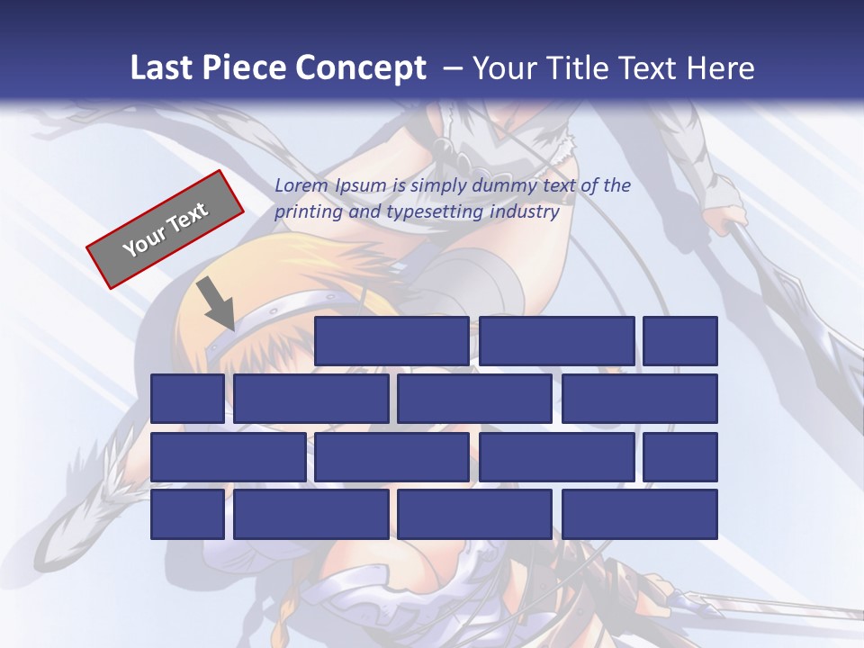 Two Sexy Women With Swords Powerpoint Template PowerPoint Template