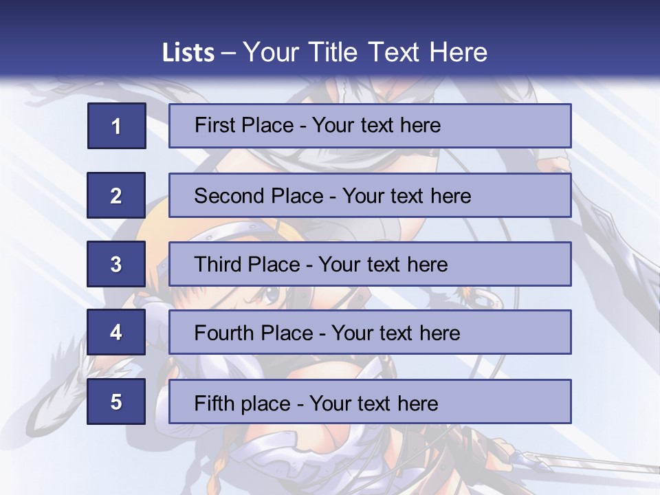 Two Sexy Women With Swords Powerpoint Template PowerPoint Template