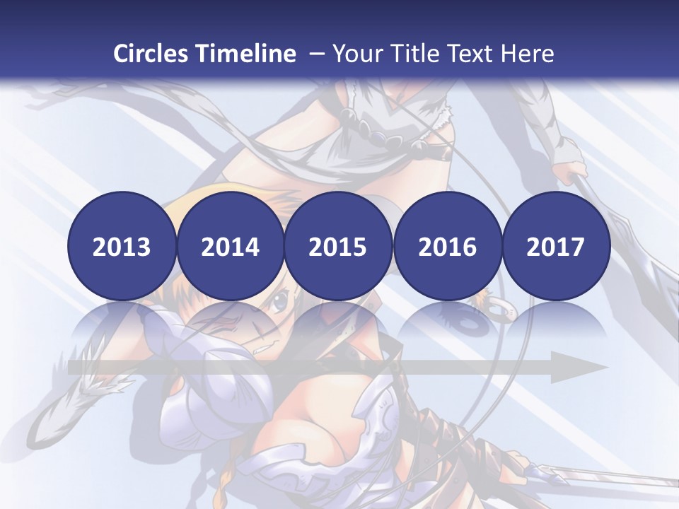 Two Sexy Women With Swords Powerpoint Template PowerPoint Template