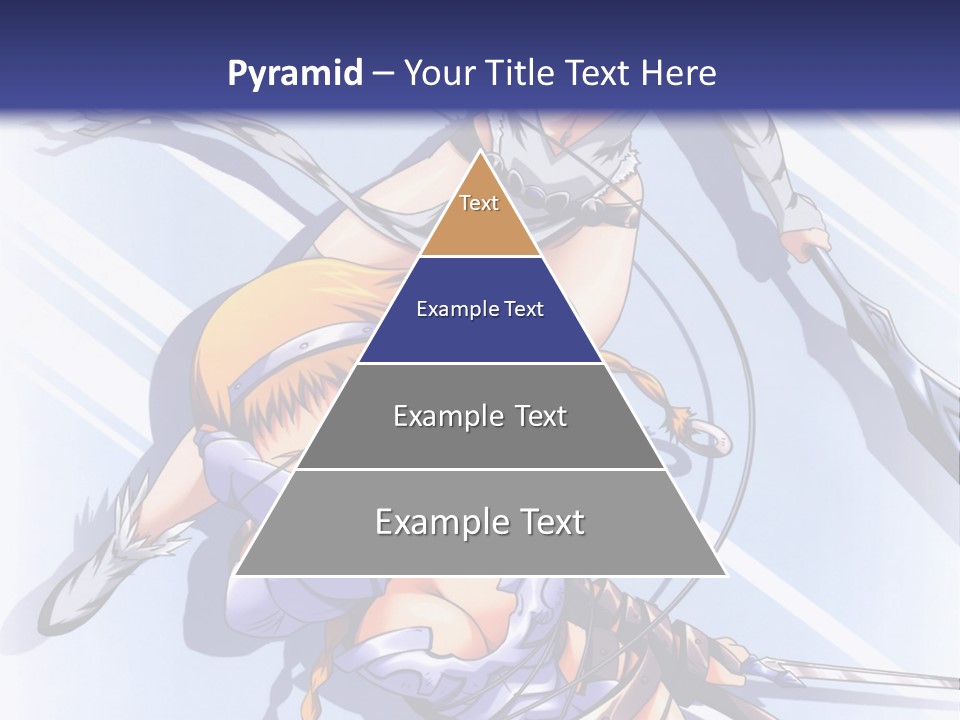 Two Sexy Women With Swords Powerpoint Template PowerPoint Template