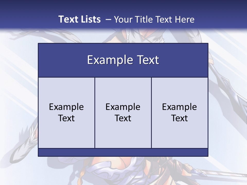 Two Sexy Women With Swords Powerpoint Template PowerPoint Template