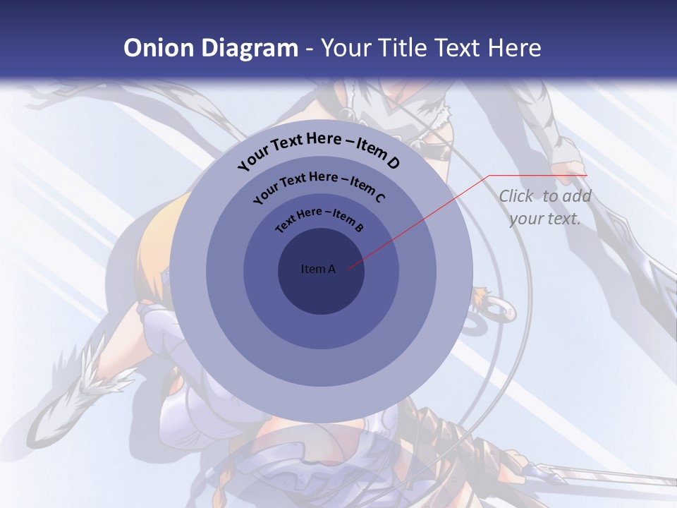 Two Sexy Women With Swords Powerpoint Template PowerPoint Template