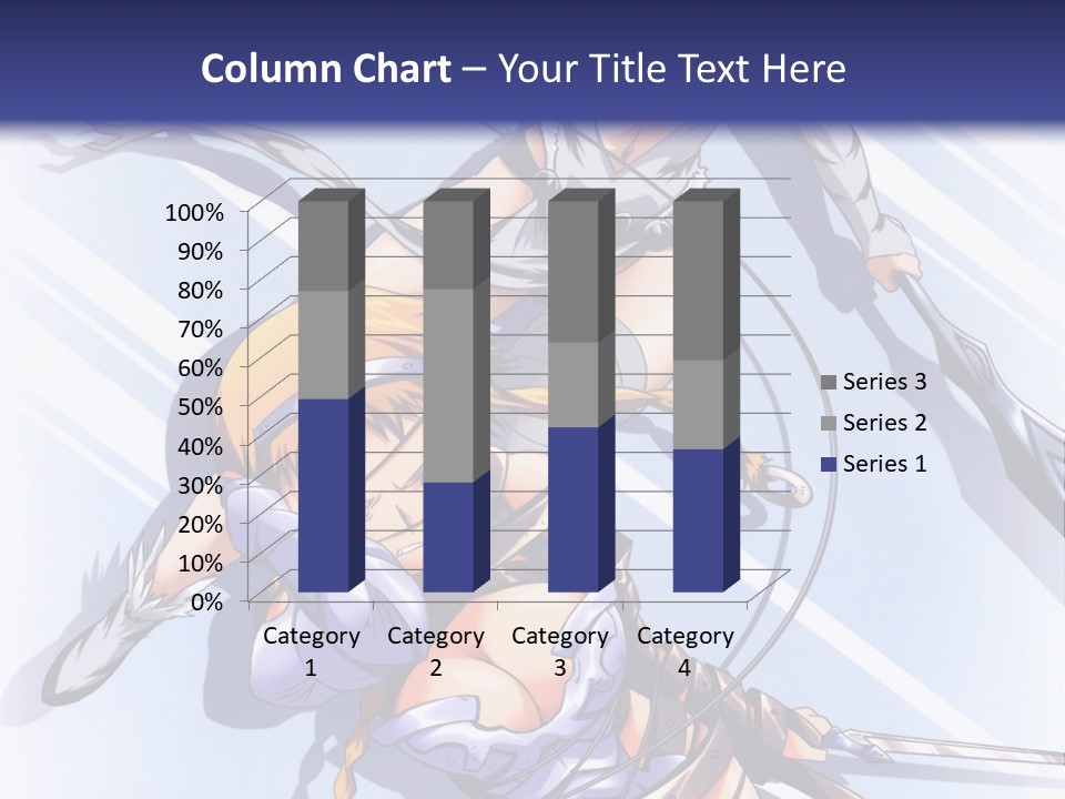 Two Sexy Women With Swords Powerpoint Template PowerPoint Template