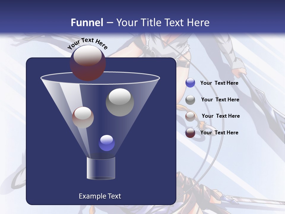 Two Sexy Women With Swords Powerpoint Template PowerPoint Template