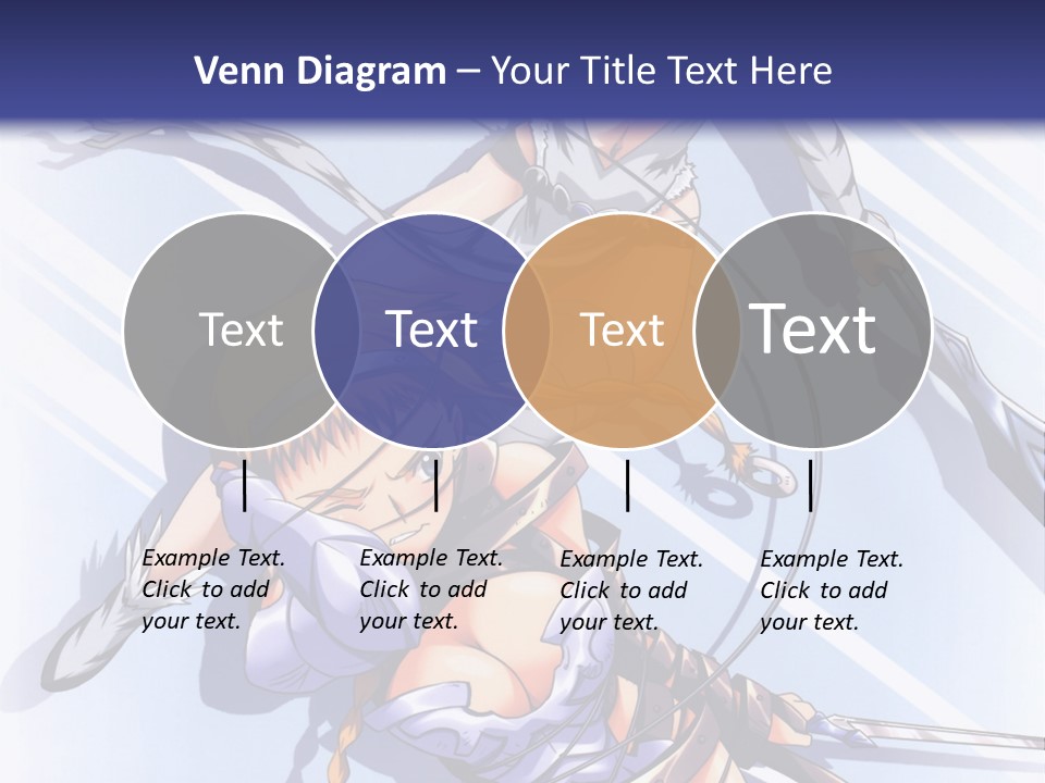 Two Sexy Women With Swords Powerpoint Template PowerPoint Template