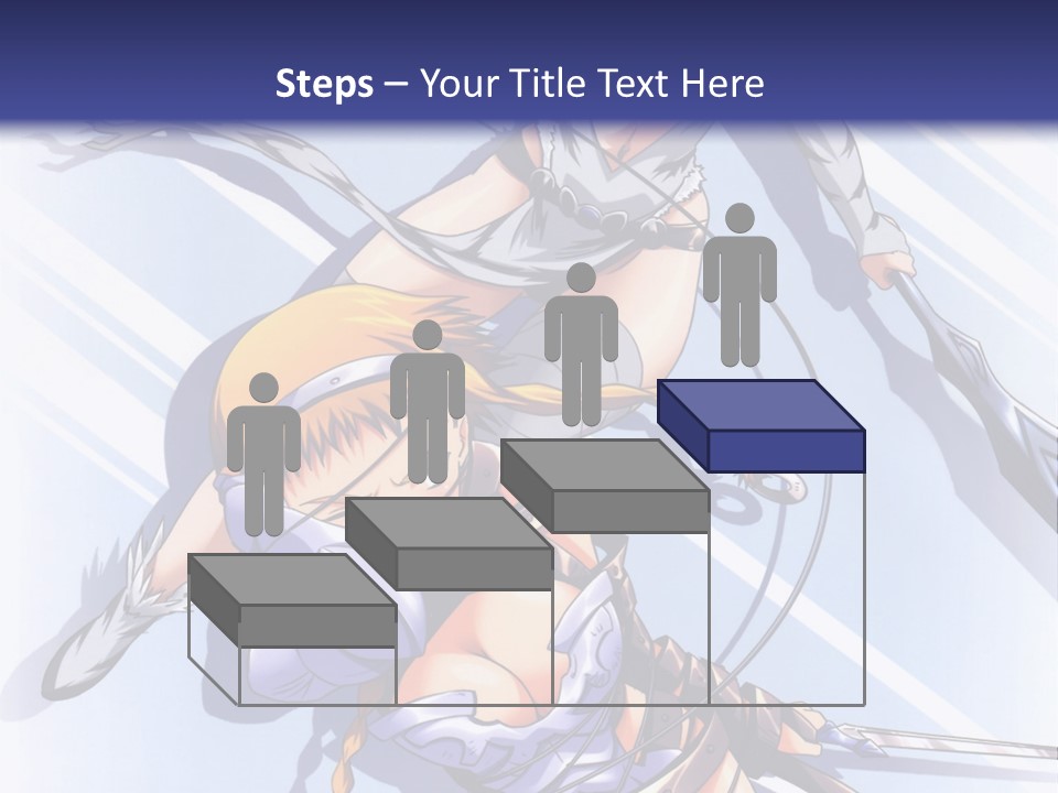 Two Sexy Women With Swords Powerpoint Template PowerPoint Template