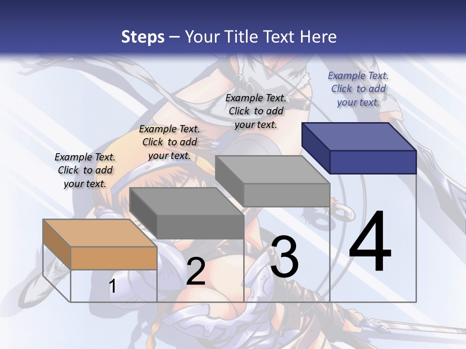 Two Sexy Women With Swords Powerpoint Template PowerPoint Template