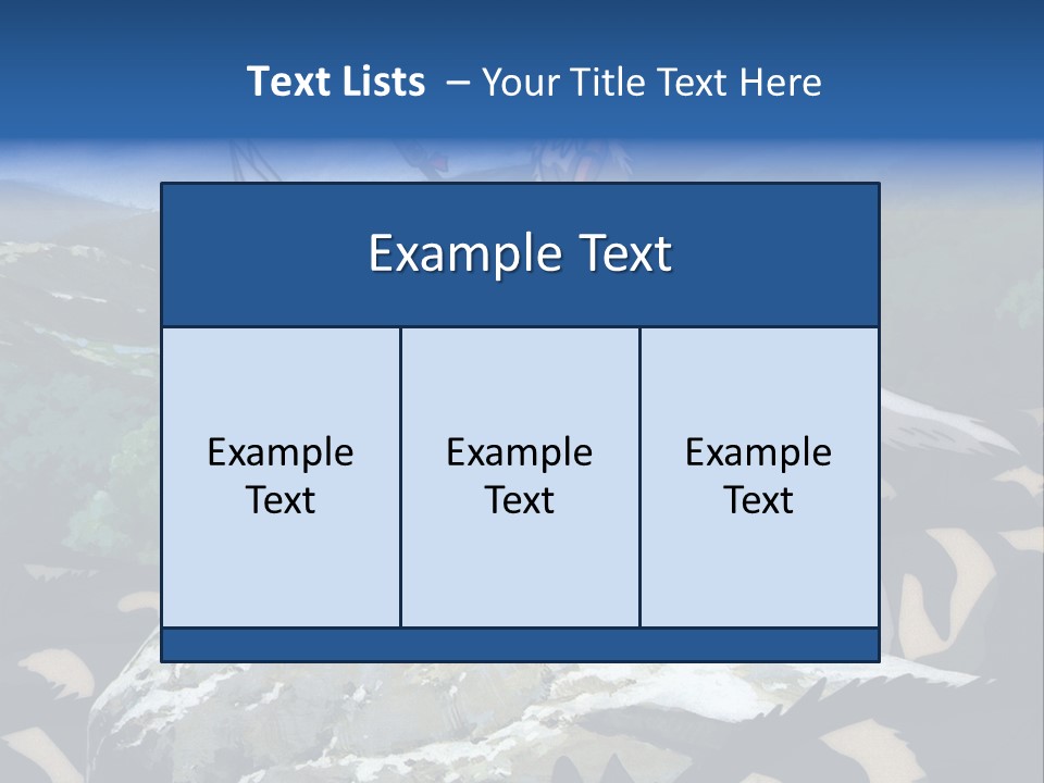 A Woman Riding On The Back Of A White Wolf PowerPoint Template