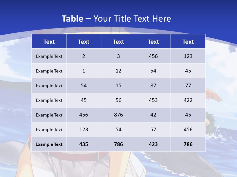 A Woman In A Bikini Standing On The Beach PowerPoint Template