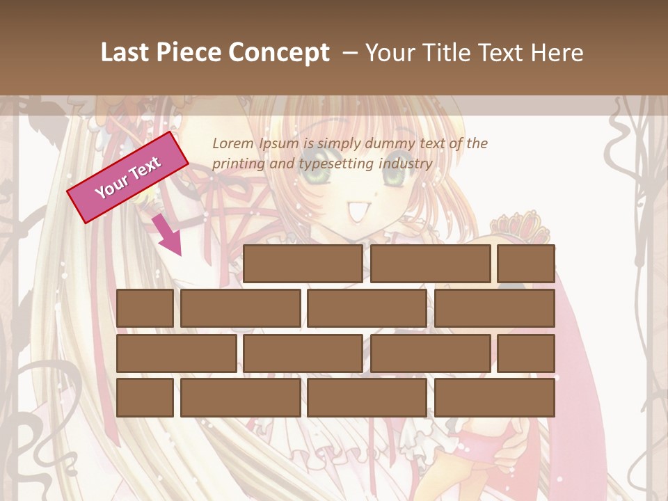 A Couple Of Anime Girls Hugging Each Other PowerPoint Template