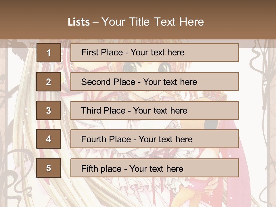 A Couple Of Anime Girls Hugging Each Other PowerPoint Template