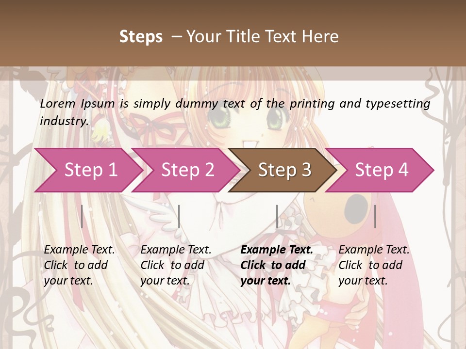 A Couple Of Anime Girls Hugging Each Other PowerPoint Template
