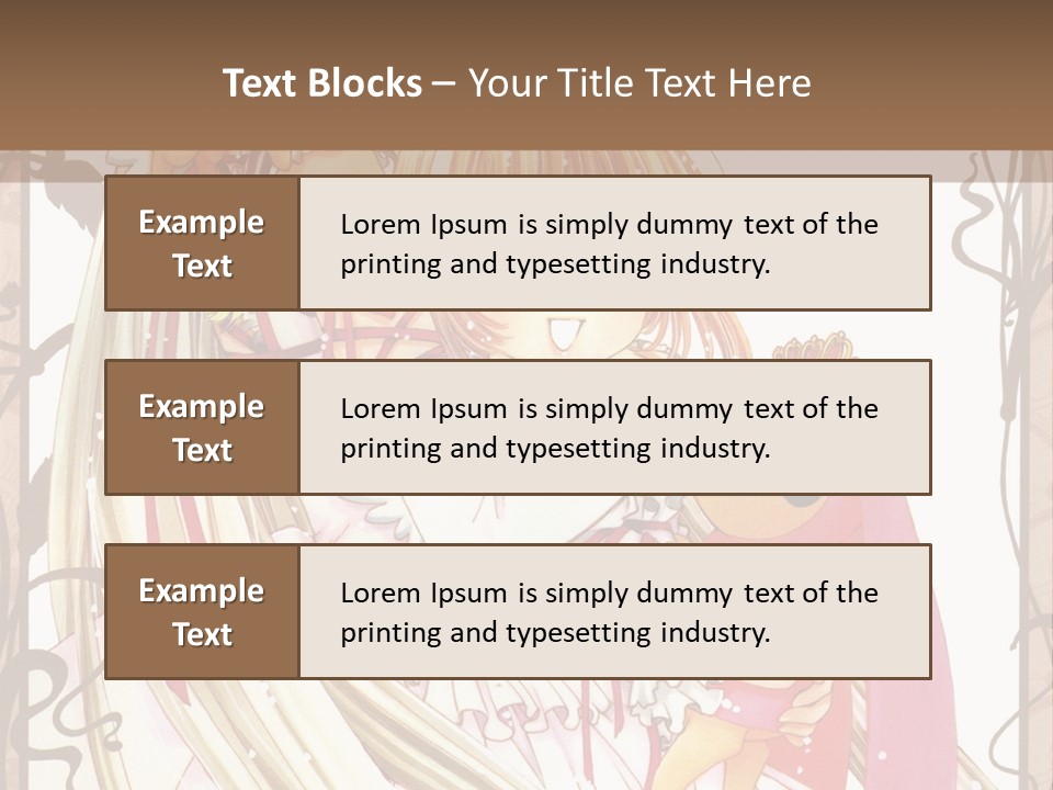 A Couple Of Anime Girls Hugging Each Other PowerPoint Template