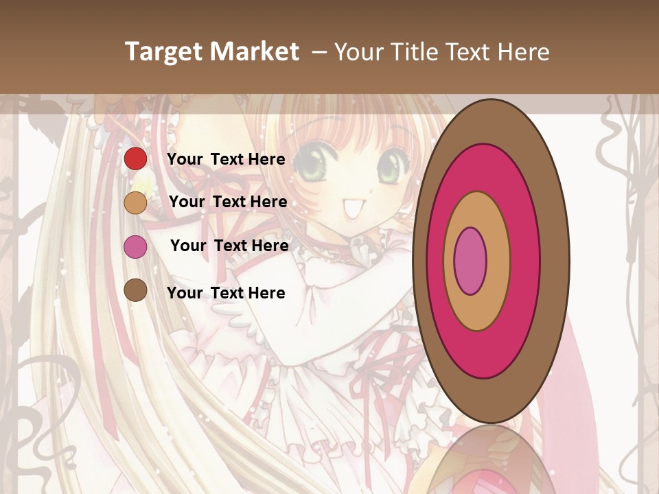 A Couple Of Anime Girls Hugging Each Other PowerPoint Template