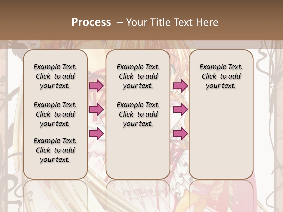 A Couple Of Anime Girls Hugging Each Other PowerPoint Template