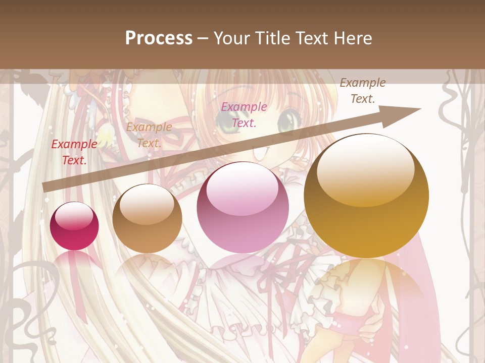 A Couple Of Anime Girls Hugging Each Other PowerPoint Template