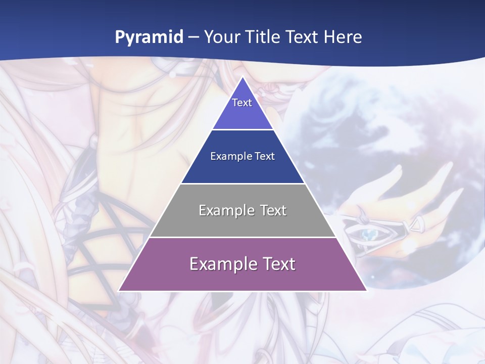 A Beautiful Anime Girl Powerpoint Presentation PowerPoint Template