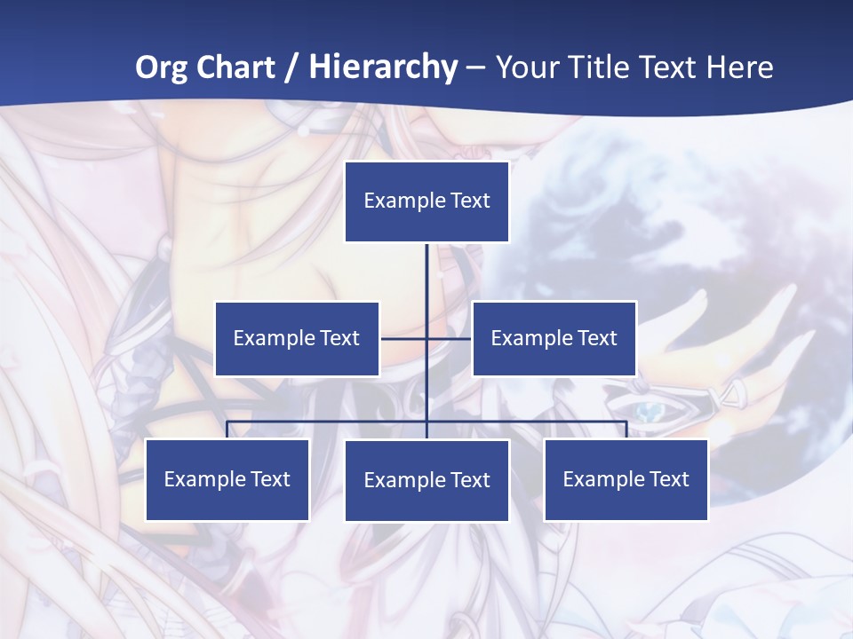 A Beautiful Anime Girl Powerpoint Presentation PowerPoint Template