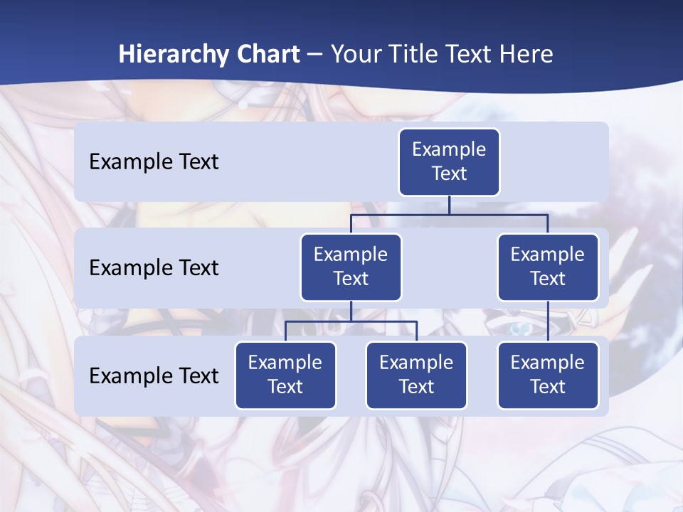 A Beautiful Anime Girl Powerpoint Presentation PowerPoint Template