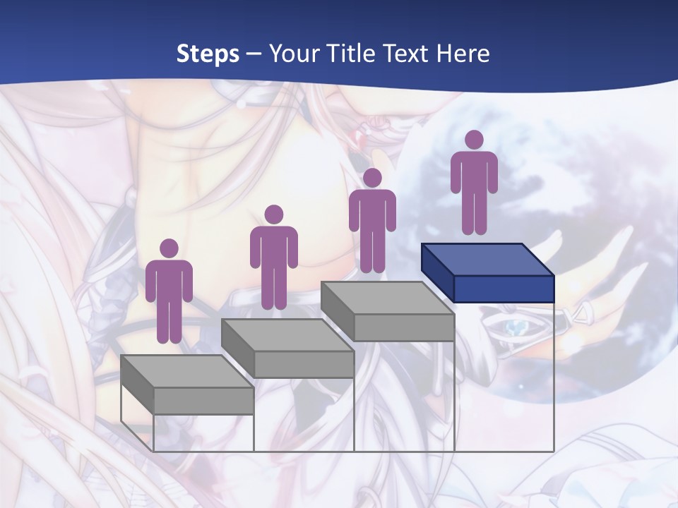 A Beautiful Anime Girl Powerpoint Presentation PowerPoint Template