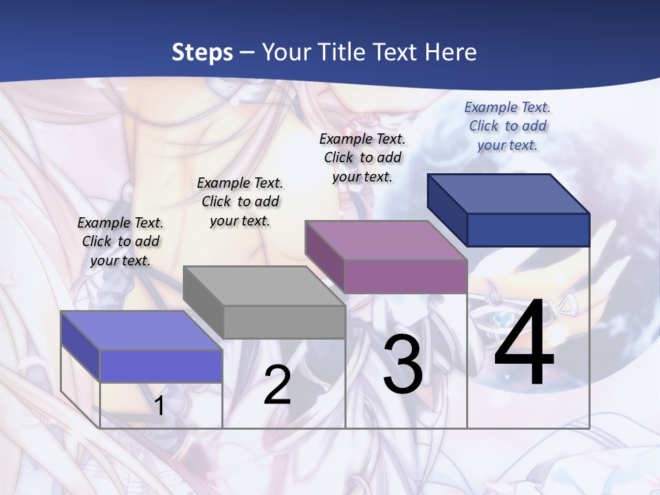 A Beautiful Anime Girl Powerpoint Presentation PowerPoint Template